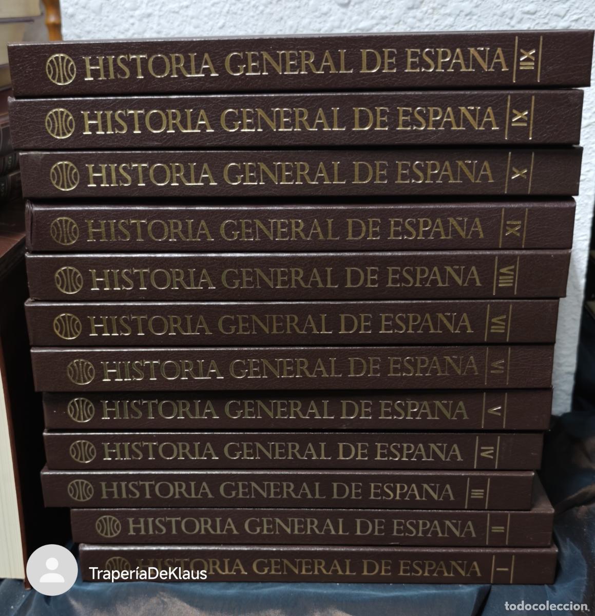 Libros: HISTORIA GENERAL DE ESPA&Ntilde;A PLANETA 12 TOMOS - TDKPN -