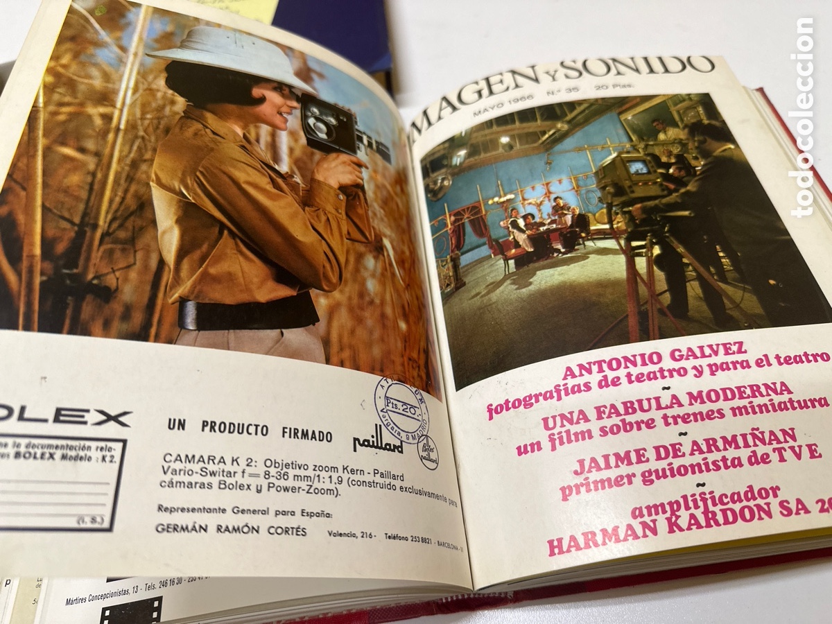 Libros: Revista Imagen y Sonido A&ntilde;o 1966 Varios N&uacute;meros Encuadernados