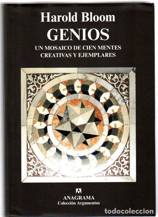 Libros: Genios. Un mosaico de cien mentes creativas y ejemplares - Bloom, Harold - Foto 1