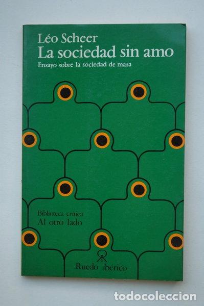 B&uuml;cher: La sociedad sin amo- 9788485361205