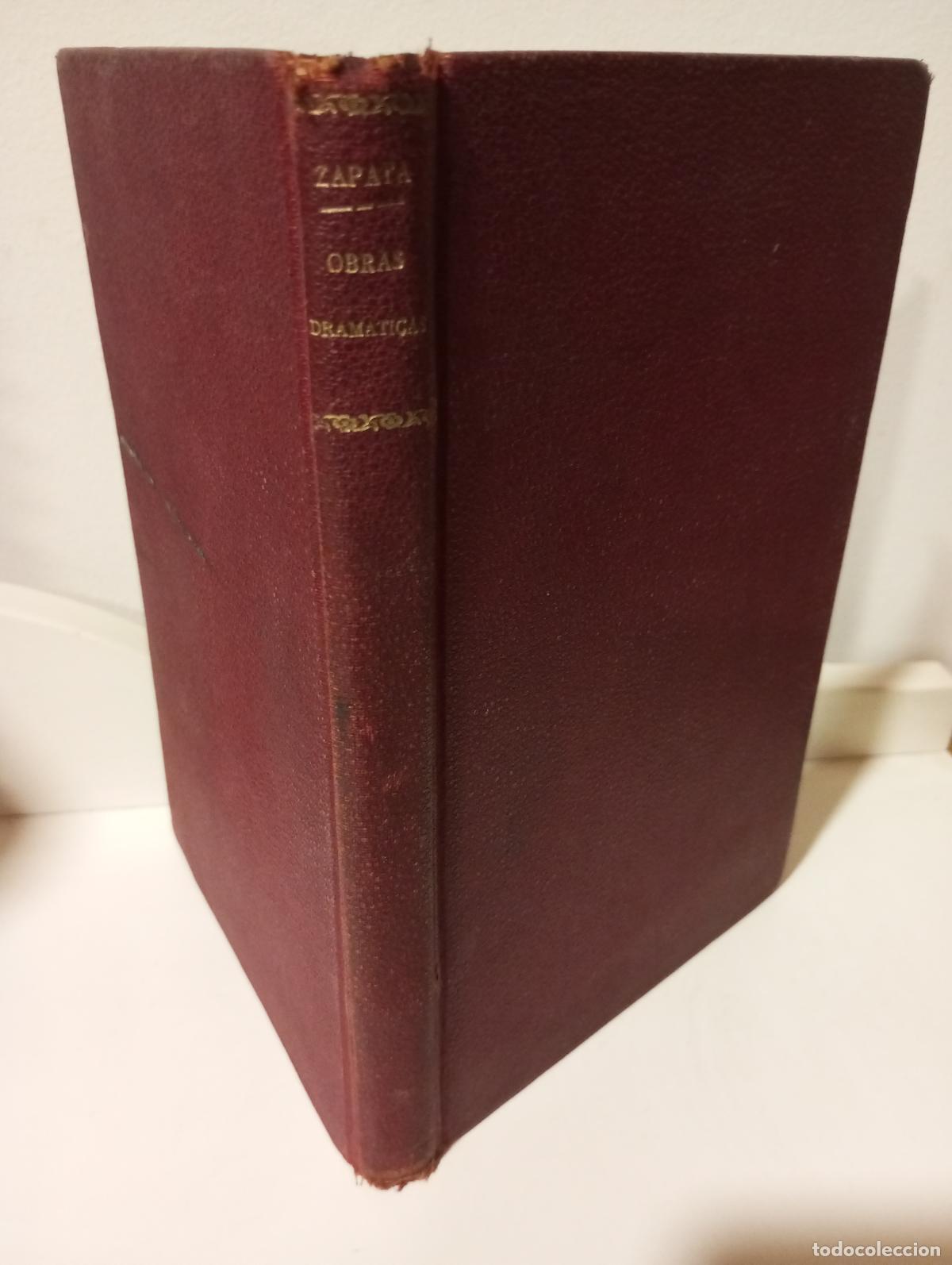 Libri di seconda mano: COLECCION DE OBRAS DRAMATICAS DE MARCOS ZAPATA TOMO I : LA CAPILLA DE LANUZA / EL CASTILLO DE SIMANC