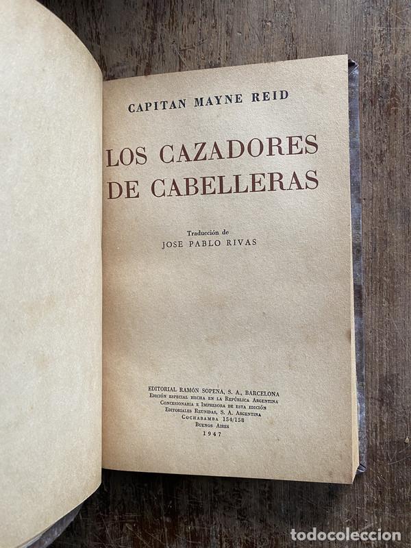 Libros: Los cazadores de cabelleras - Reid Mayne (Capitan)