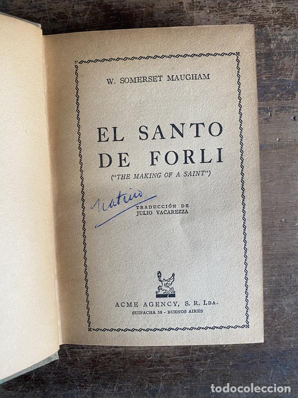 Libros: El Santo de Forli - Maugham W. Somerset - Foto 1