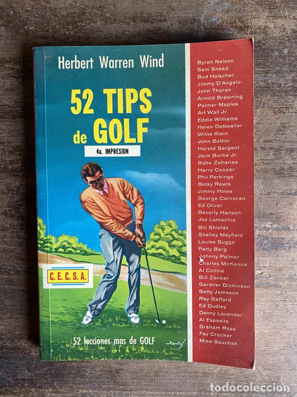 Libros: 52 Tips de Golf - Wind Herbert Warren - Foto 1