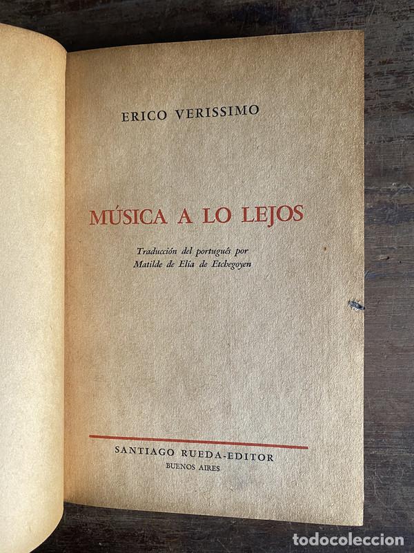 books: Musica a lo lejos - Verissimo Erico