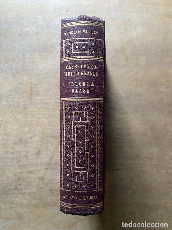 Libri di seconda mano: Kasrilevke Ciudad Grande / Tercera Clase - Aleijem Scholem