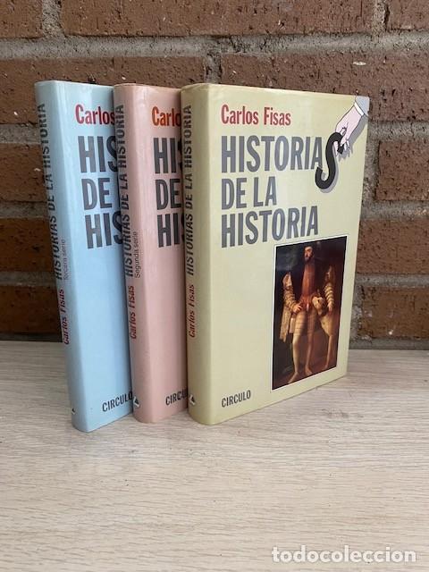 Libri di seconda mano: HISTORIAS DE LA HISTORIA VOL&Uacute;MEN I,II,III - CARLOS FISAS