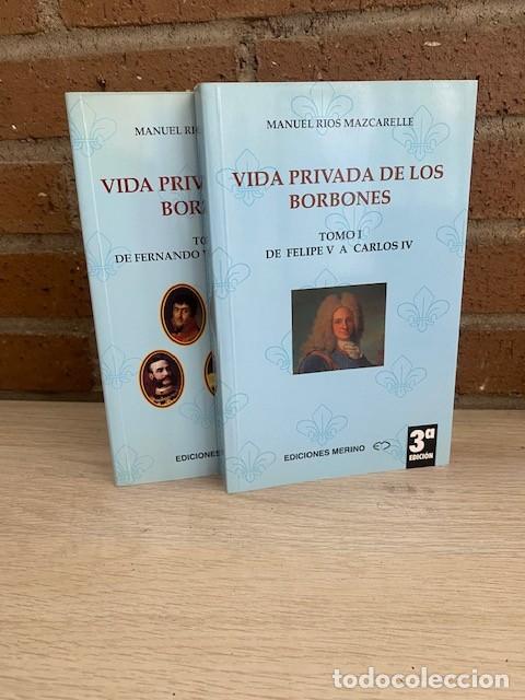 Libri di seconda mano: VIDA PRIVADA DE LOS BORBONES, TOMO I y II - MANUEL RIOS MAZCARELLE