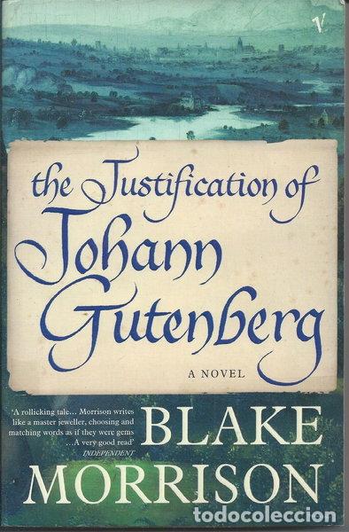 Livros em segunda m&atilde;o: The Justification of Johann Gutenberg- 9780099285298