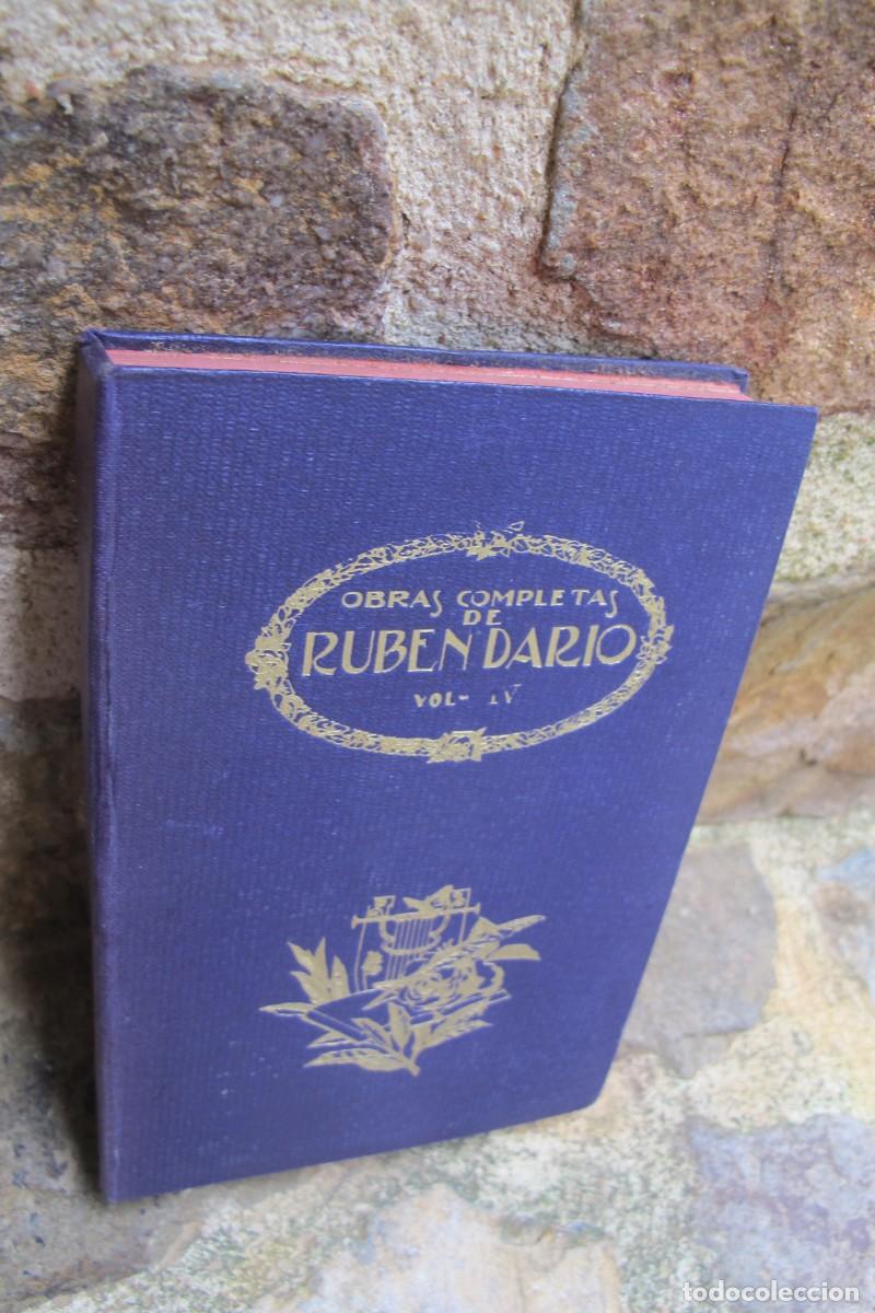 Libros: OBRAS COMPLETAS DE RUBEN DARIO VOL - IV