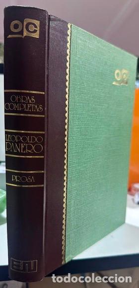Libri di seconda mano: OBRAS COMPLETAS. Volumen II. PROSA - PANERO, Leopoldo