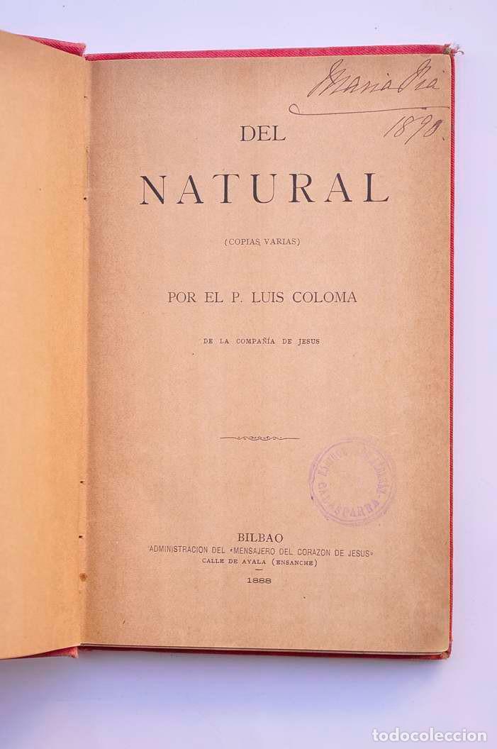 Libros: Del natural : copias varias - COLOMA, Luis - Foto 2