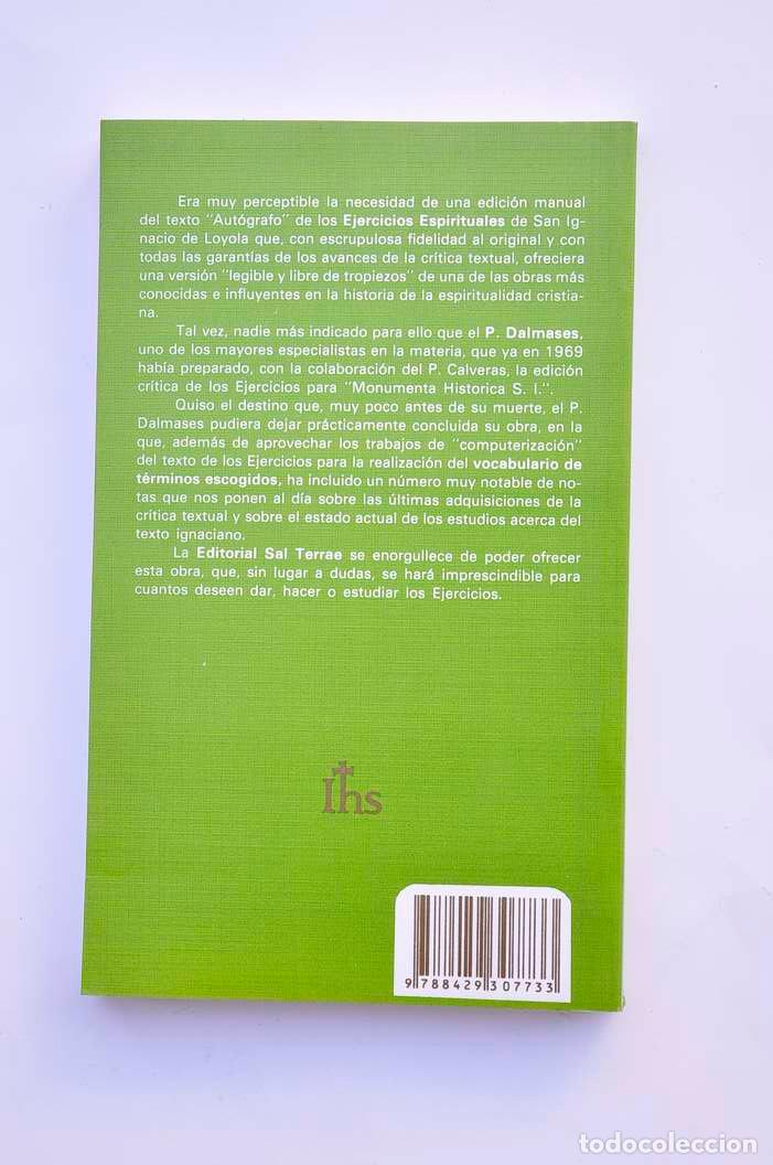 Libros: Ejercicios espirituales - IGNACIO DE LOYOLA, Santo - Foto 3