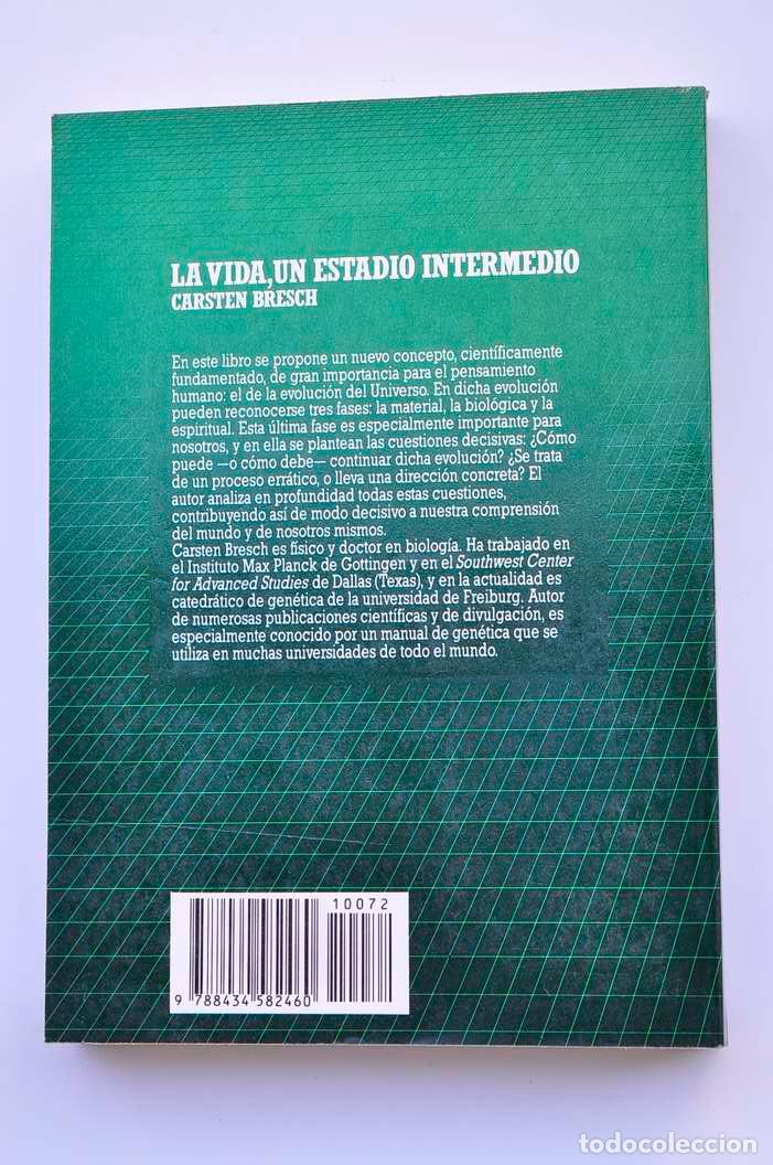 Libros: La vida, un estadio intermedio - BRESCH, Carsten - Foto 3