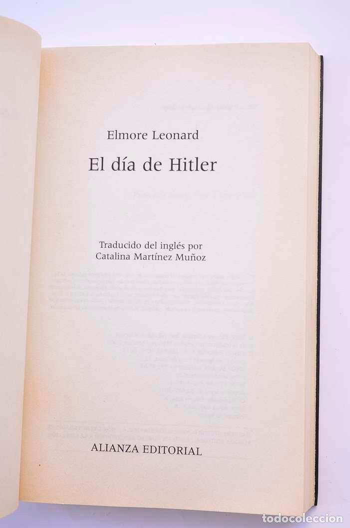 Libros: El d&iacute;a de Hitler - LEONARD, Elmore - Foto 2