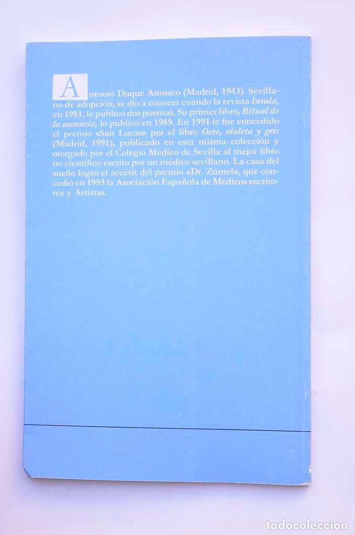 Libros: La casa del sue&ntilde;o - DUQUE AMUSCO, Antonio - Foto 4