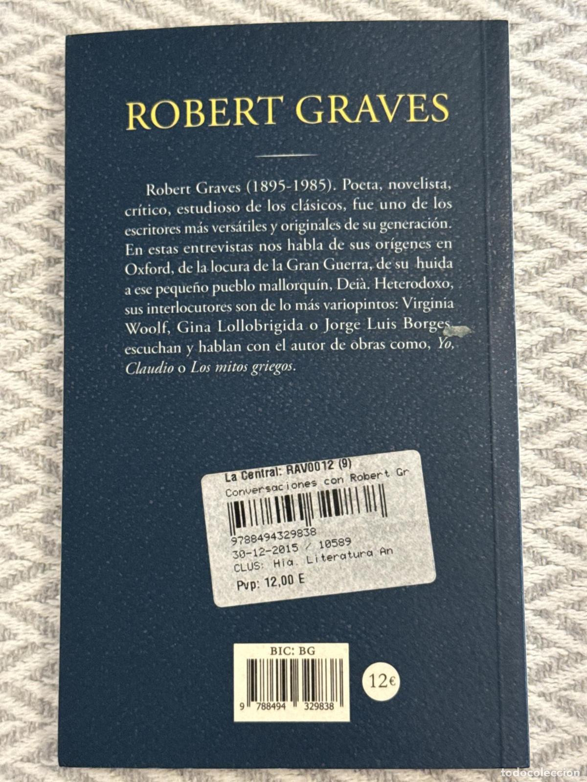 Libros: Conversaciones con Robert Graves. Con los pies en el aire - Robert Graves - Foto 3