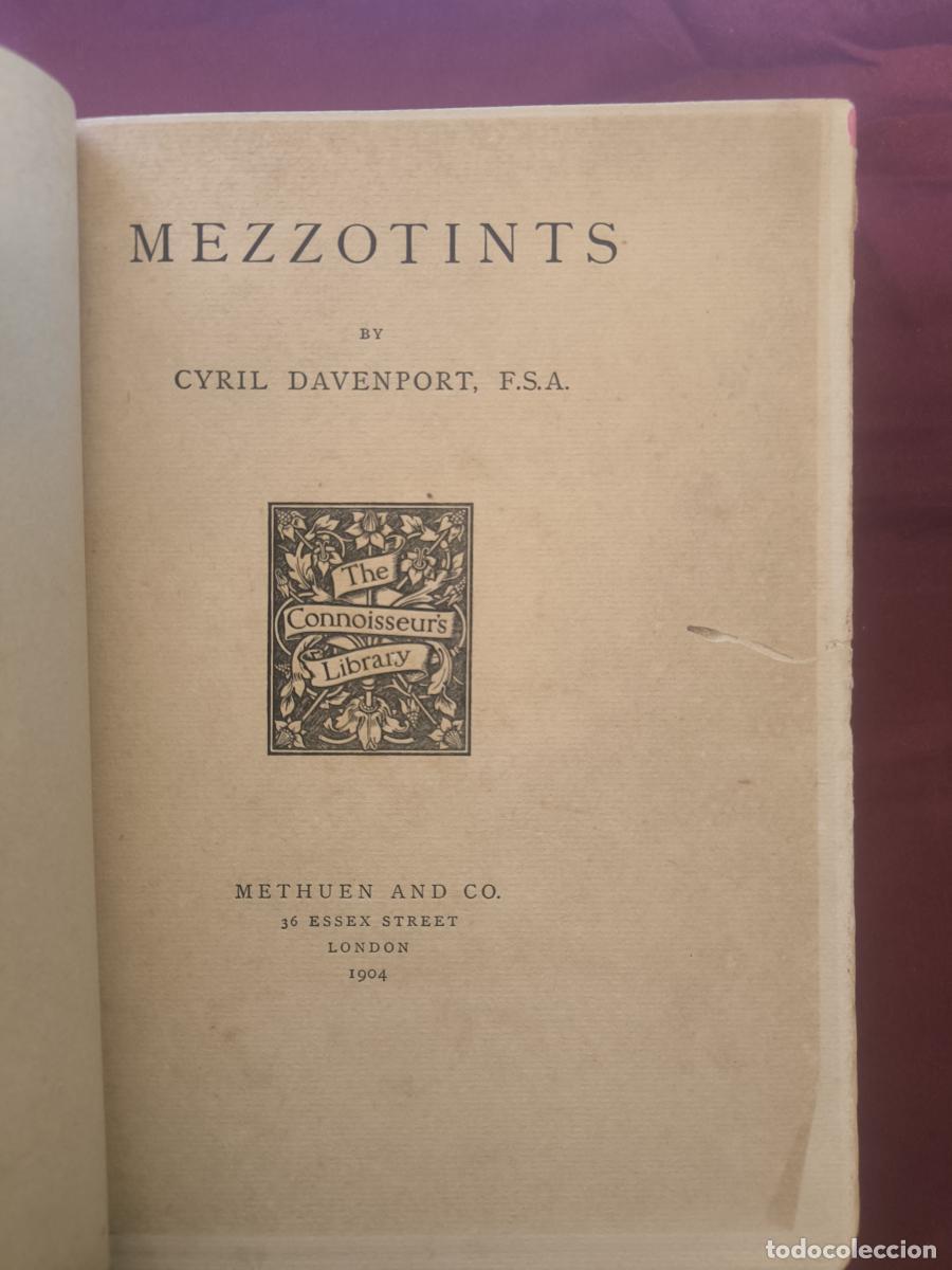 B&uuml;cher: Mezzotints. - Cyril James Humphries Davenport