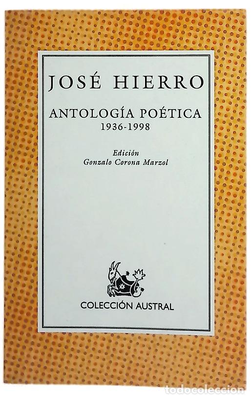 B&uuml;cher: Antolog&iacute;a po&eacute;tica 1936-1998