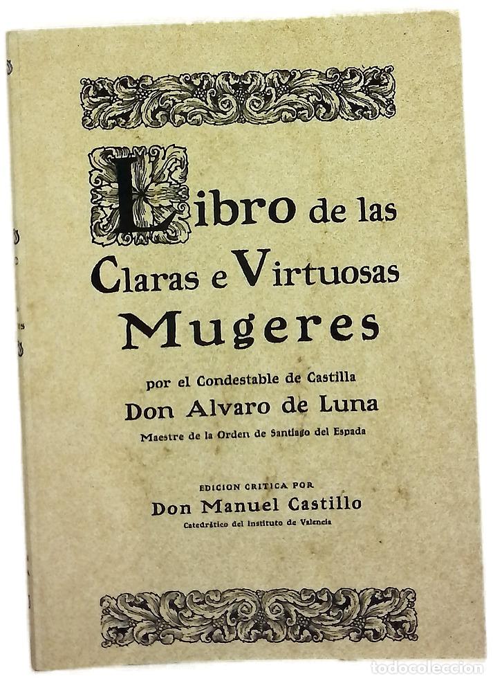Libros: Libro de las claras e virtuosas mugeres