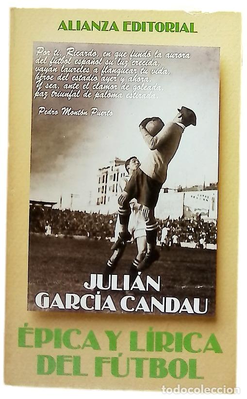 books: &Eacute;pica y l&iacute;rica del f&uacute;tbol