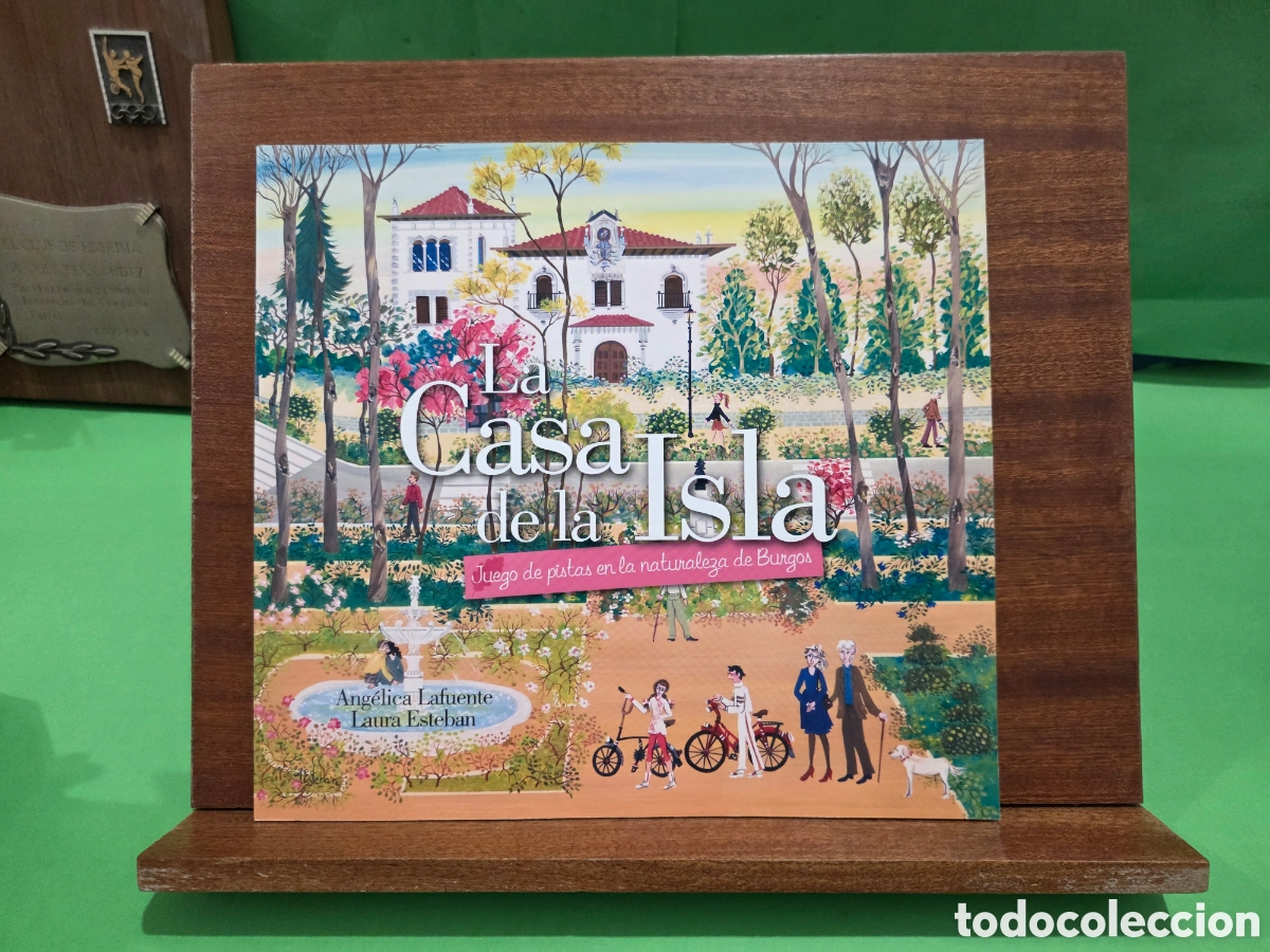 Libros: &rdquo;&rdquo;LA CASA DE LA ISLA&rdquo;&rdquo;...JUEGO DE PISTAS EN LA NATURALEZA DE BURGOS...LAURA ESTEBAN Y A. LAFUENTE..