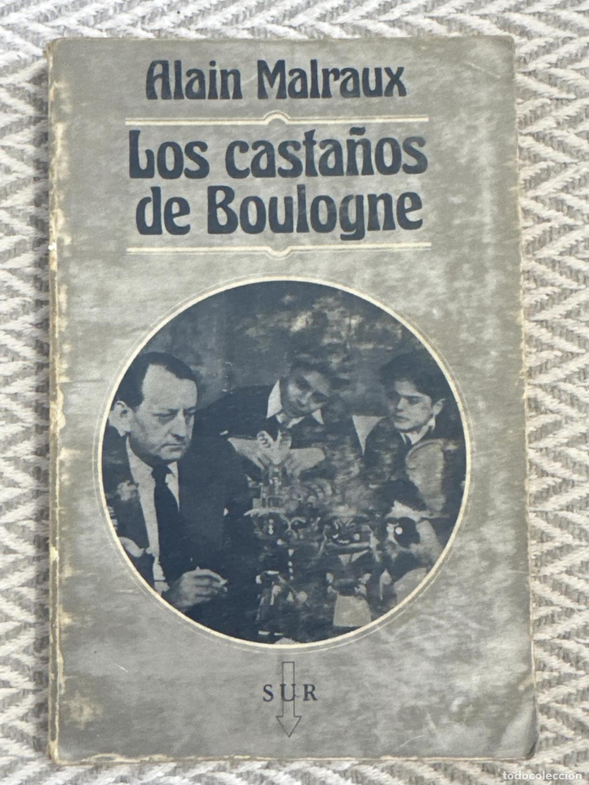 Libros: Los casta&ntilde;os de Boulogne - Alain Malraux