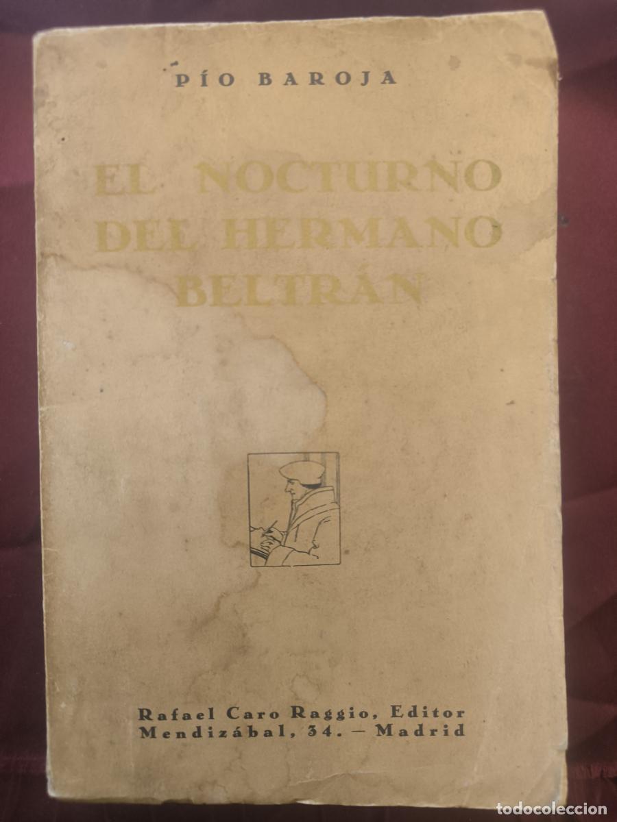 Libros: El nocturno del hermano Beltr&aacute;n. - P&iacute;o Baroja