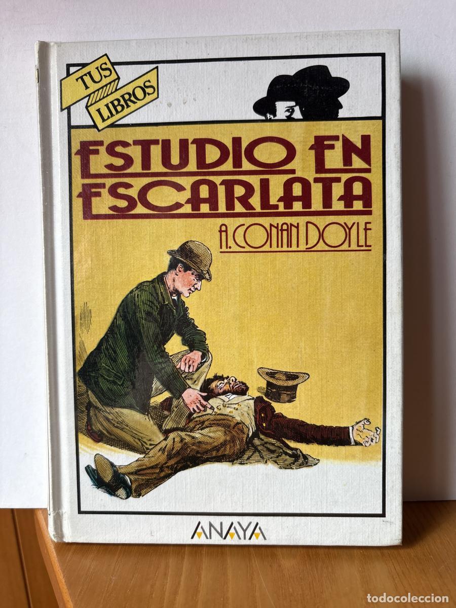 Libros: Estudio en escarlata - Arthur Conan Doyle tdk379