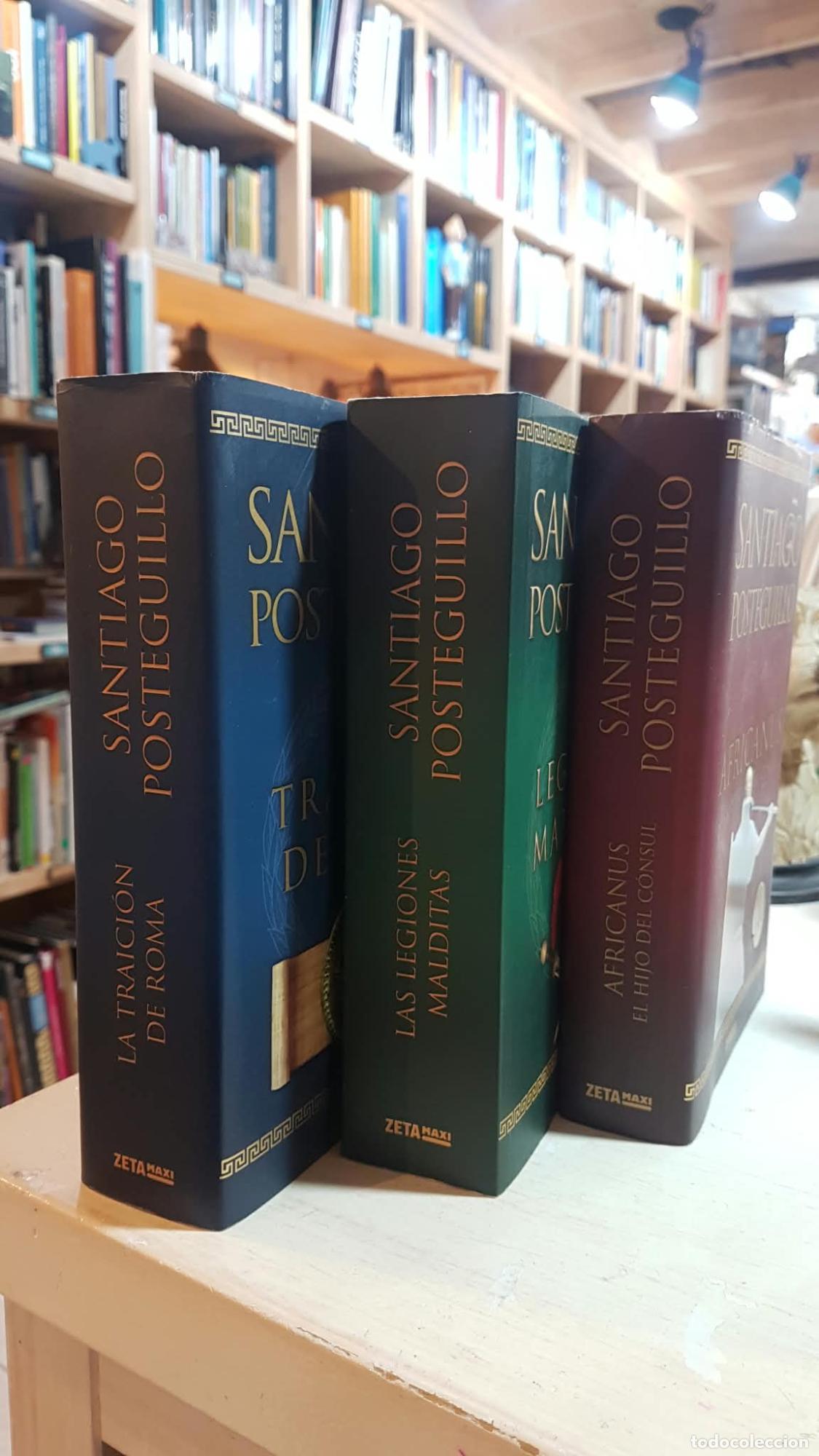 Libros: Trilog&iacute;a Africanus - Santiago Posteguillo - Foto 3