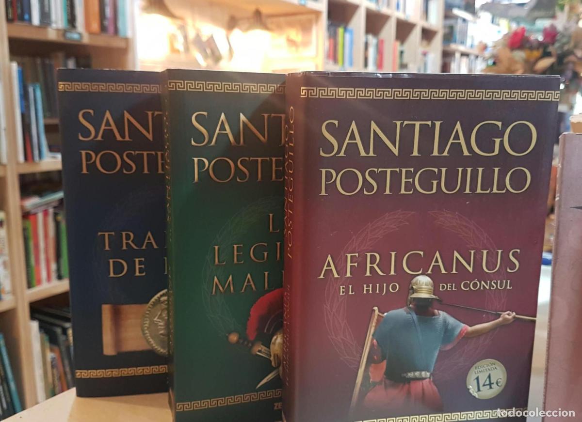 Libros: Trilog&iacute;a Africanus - Santiago Posteguillo - Foto 1