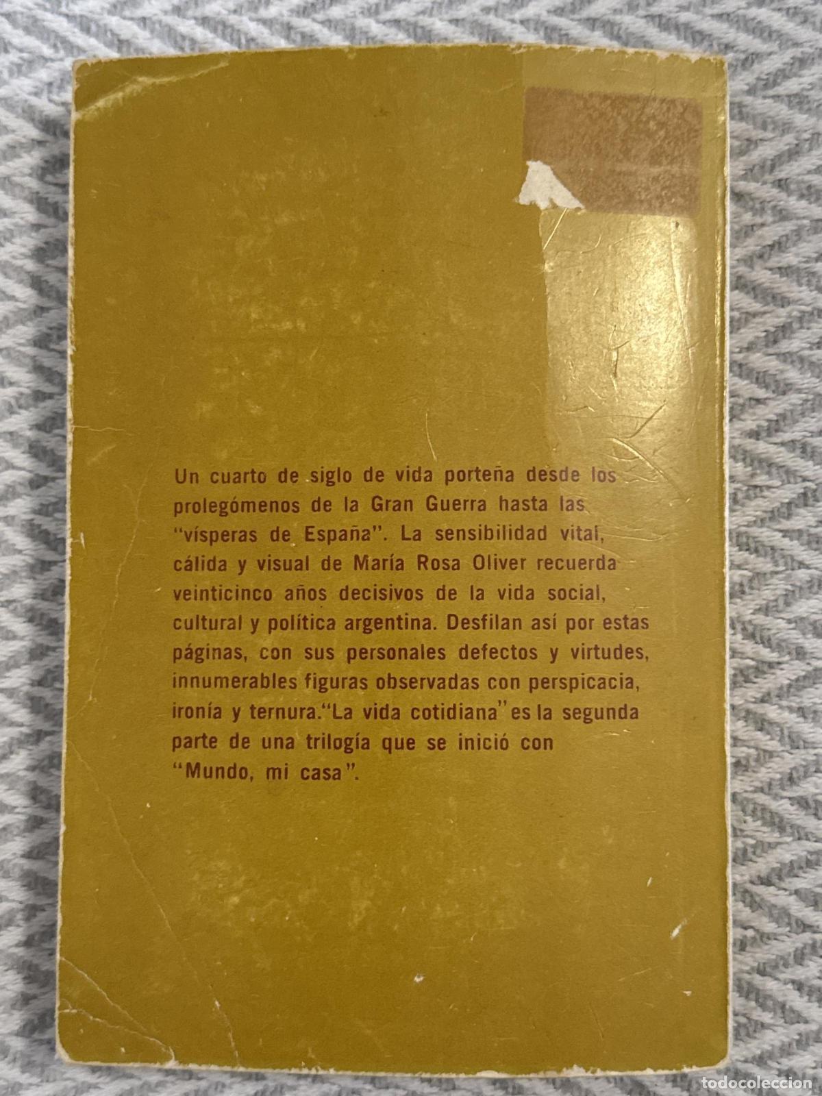 Libros: La vida cotidiana - Mar&iacute;a Rosa Oliver - Foto 3
