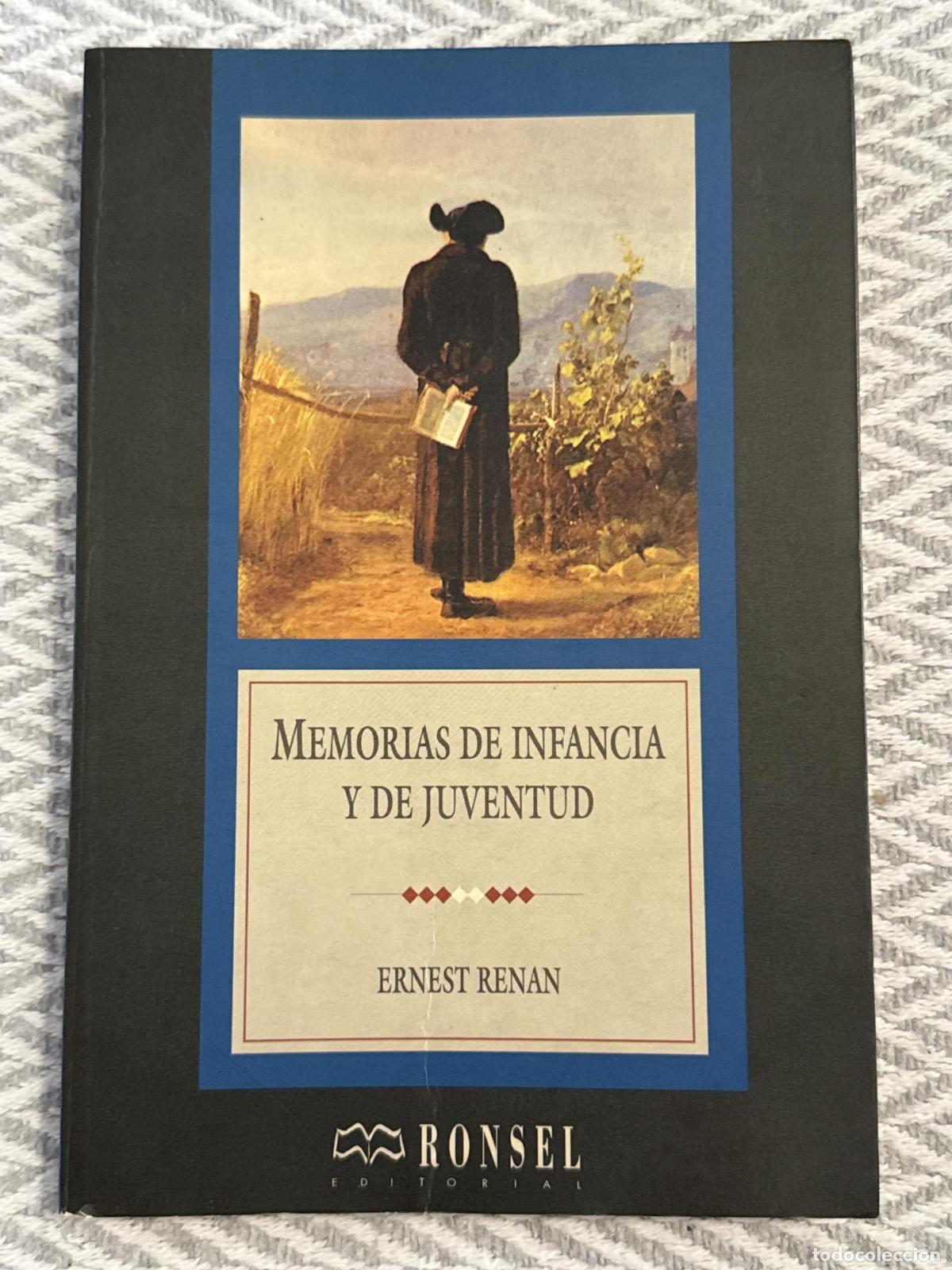 Libros: Memorias de infancia y de juventud - Ernest Renan