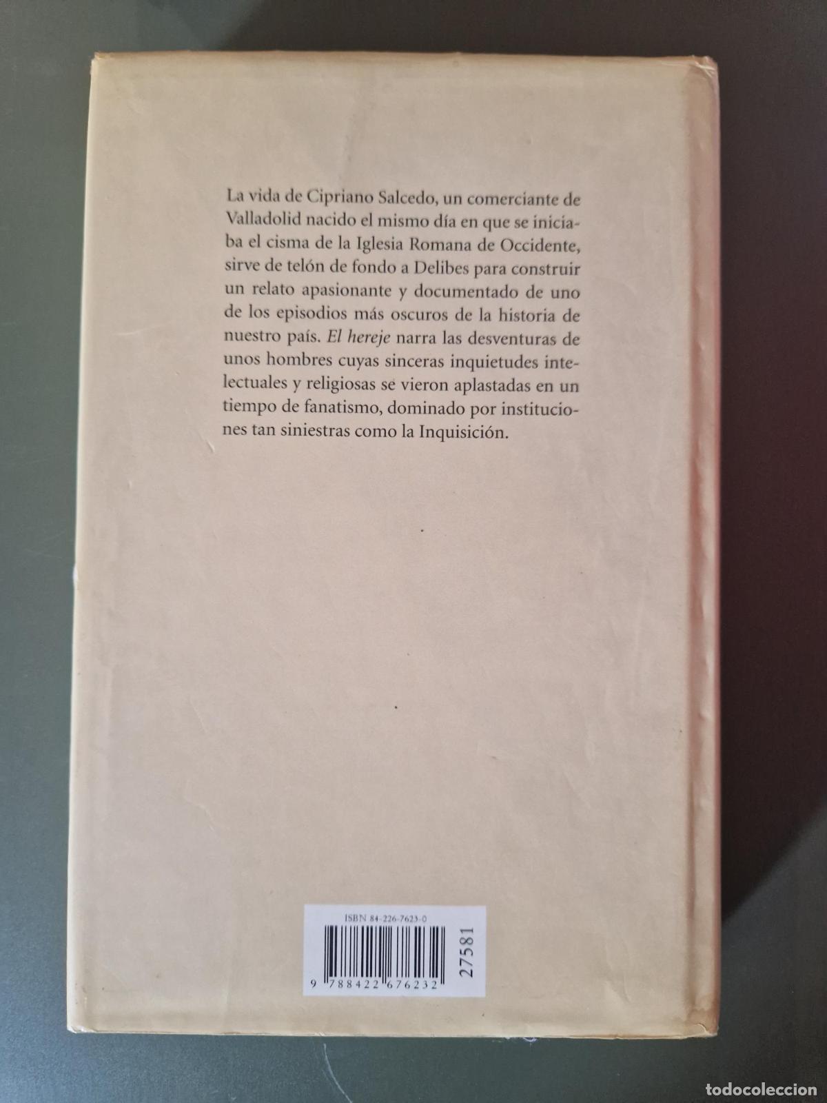 Libros: El hereje - Miguel Delibes - Foto 3