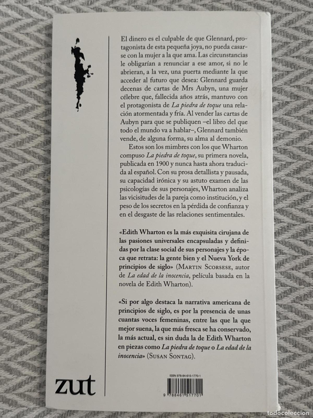 Libros: La piedra de toque - Edith Wharton - Foto 3