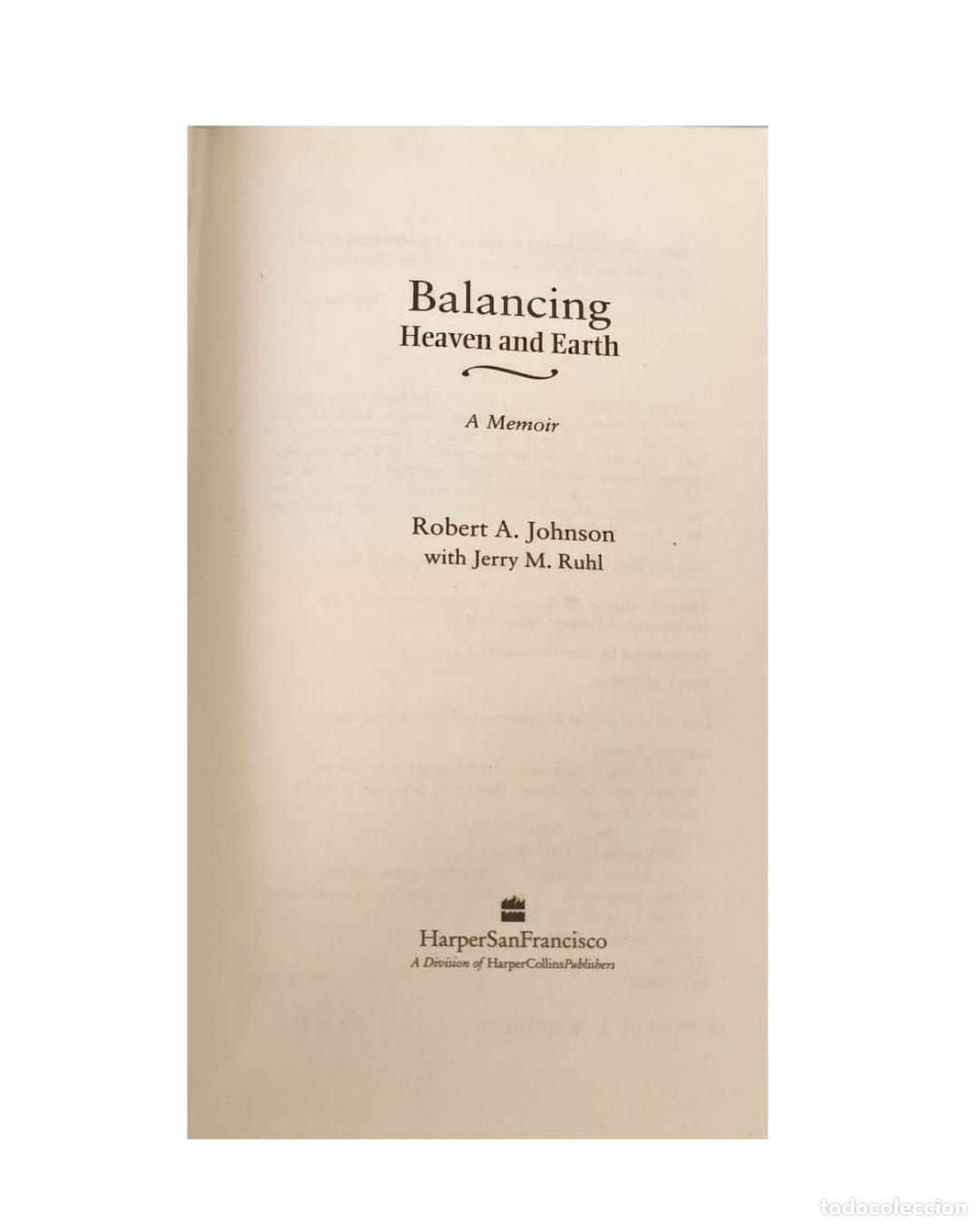 Libros: Balancing Heaven And Earth - R Johnson - Foto 2
