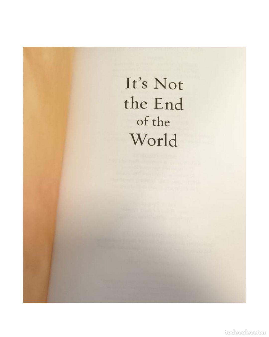 Libros: It's Not the End of the World: Developing Resilience in Times of Change - Borysenko, Joan