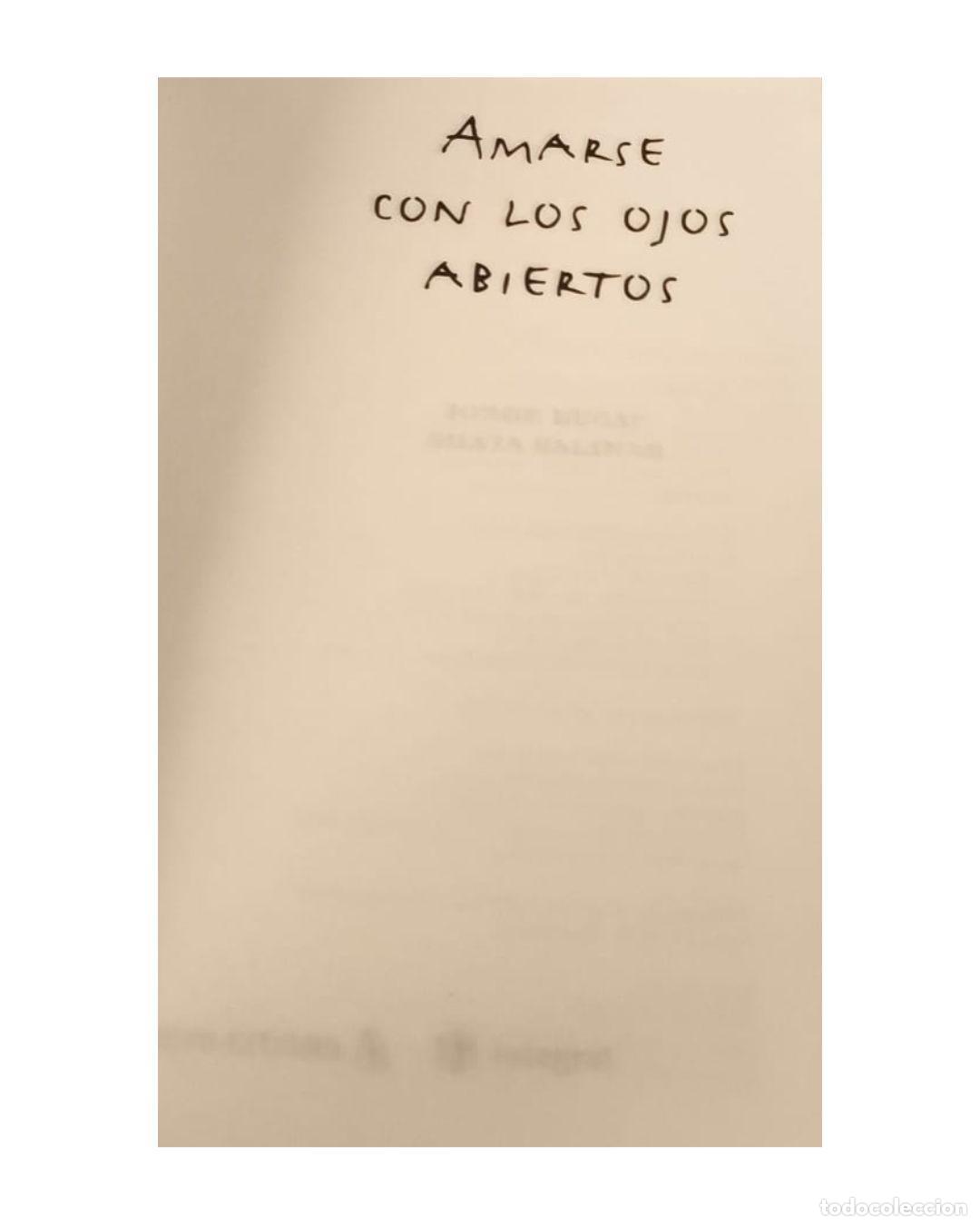 Libros: Amarse con los ojos abiertos - Jorge Bucay Silvia Salinas