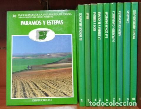 books: ENCICLOPEDIA DE LA NATURALERA DE ESPA&Ntilde;A. A&Ntilde;O EUROPEO DEL MEDIO AMBIENTE. 10 TOMOS (COMPLETA) - ARROY