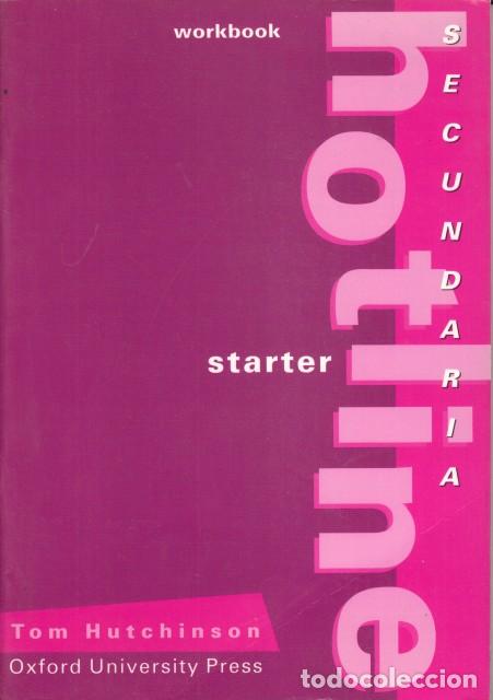 Libros: Hotline Secundaria. Starter. Workbook - HUTCHINSON, TOM - Foto 1