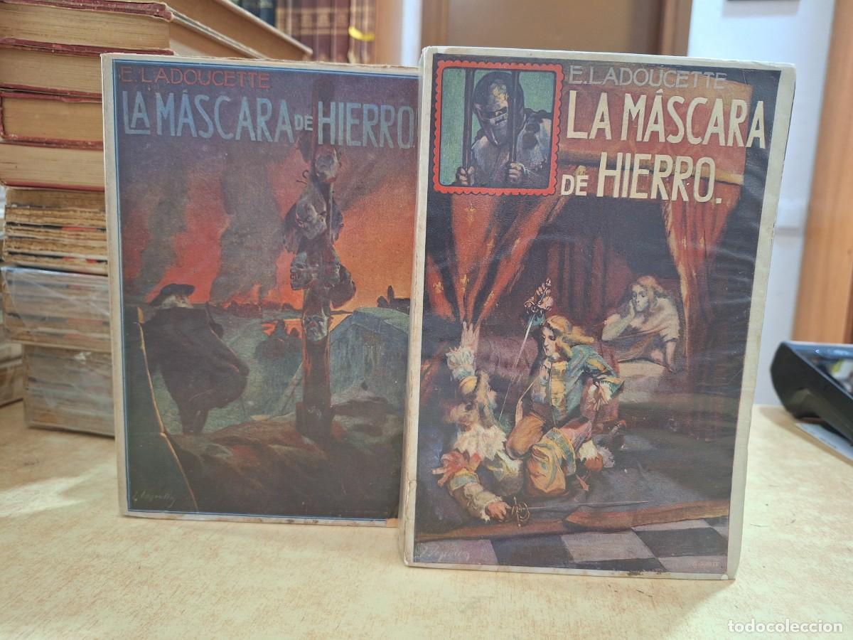 Libri di seconda mano: LA M&Aacute;SCARA DE HIERRO 2 VOLS. Ilustraciones de JOS&Eacute; SEGRELLES. - E. LADOUCETTE.