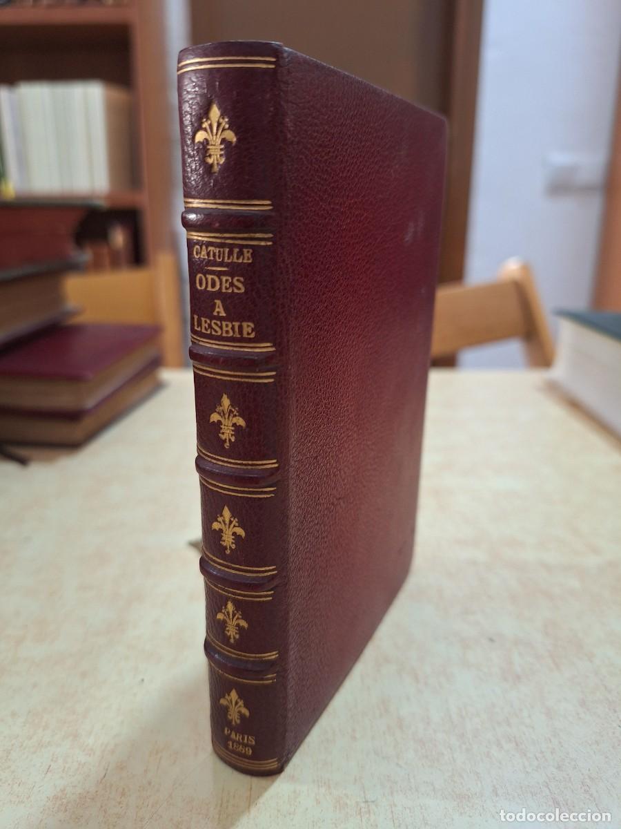 books: ODES A LESBIE et &eacute;pithalame de Th&eacute;tis et P&eacute;l&eacute;e. Illustrations de Poirson. - CATULLE.