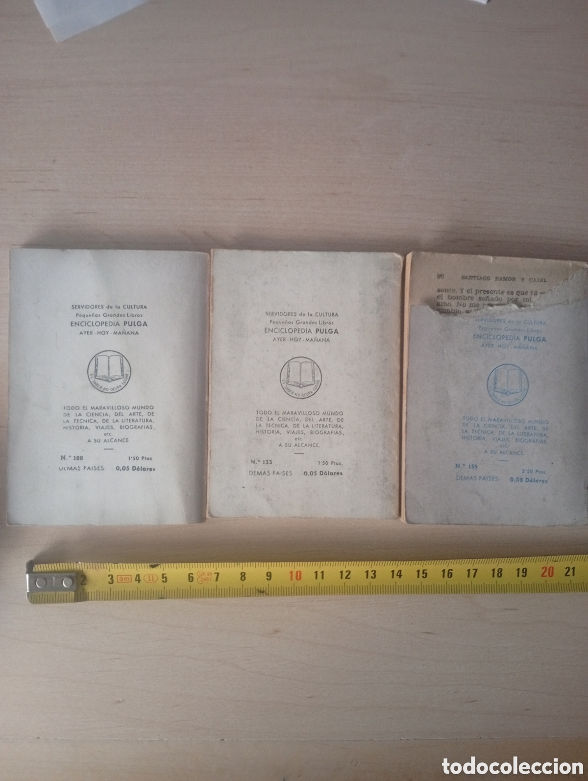 Libros: 3 libros de Enciclopedia pulga d&eacute;cada de los 50 ediciones G.P. - Foto 4