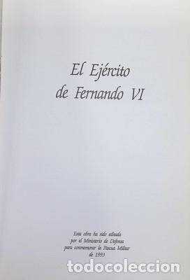 Libros: El ej&eacute;rcito de Fernando VI. Uniformes militares - VARIOS - Foto 2