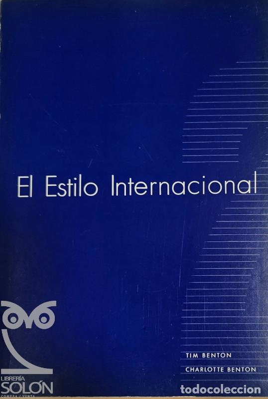 Livres: El estilo internacional 2 - Tim Benton/Charlotte Benton
