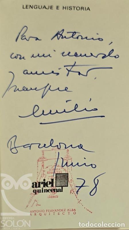 Libros: Lenguaje e historia - Emilio Lled&oacute; - Foto 2
