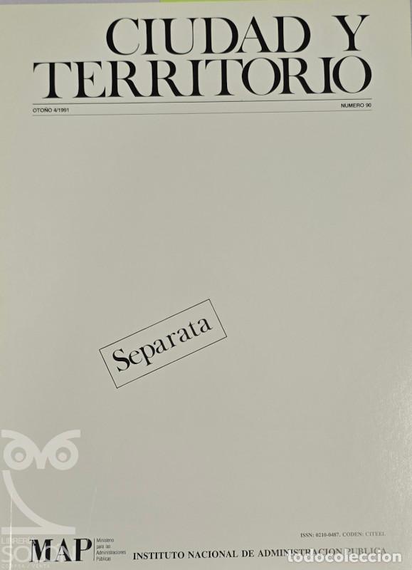 Livres: Separata Revista Ciudad y Territorio n.&ordm; 90. La fuente de la Castellana - Antonio Fern&aacute;ndez Alba/Jos