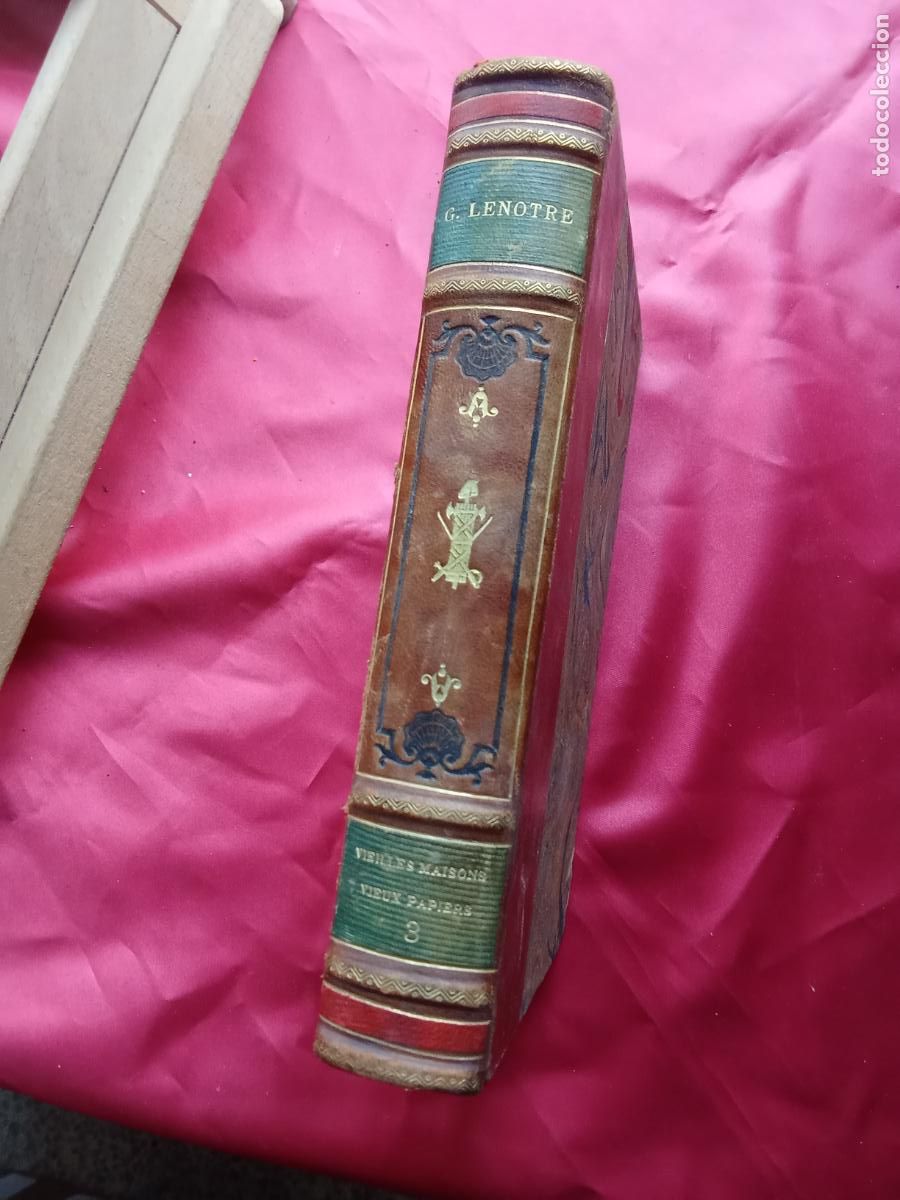 Libros: Vielles maisons, vieux papiers. G. Lenotre L.4364-1823 franc&eacute;s 1927
