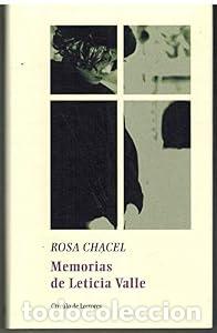 Libros: MEMORIAS DE LETICIA VALLE - rosa chacel - Foto 1