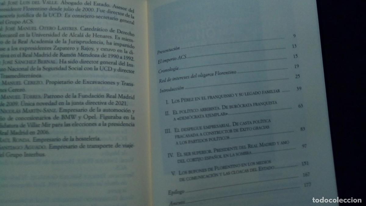 Libros: FLORENTINO PEREZ EL PODER DEL PALCO - FONSI LOAIZA - Foto 4